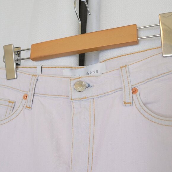 NWT IRO High Rise Slim Straight Leg Off White Jeans Sz 29 - Picture 6 of 10